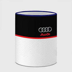 Кружка 3D AUDI SPORT, цвет: 3D-синий кант — фото 2