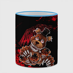 Кружка 3D FIVE NIGHTS AT FREDDY'S, цвет: 3D-небесно-голубой кант — фото 2