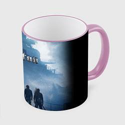 Кружка 3D SABATON, цвет: 3D-розовый кант