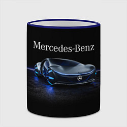 Кружка 3D MERCEDES, цвет: 3D-синий кант — фото 2