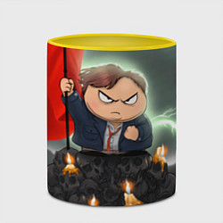 Кружка 3D Eric Cartman, цвет: 3D-белый + желтый — фото 2