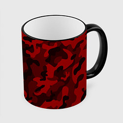 Кружка 3D RED MILITARY, цвет: 3D-черный кант