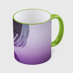Кружка 3D Аниме, цвет: 3D-светло-зеленый кант