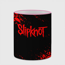 Кружка 3D SLIPKNOT, цвет: 3D-розовый кант — фото 2