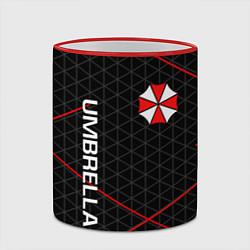 Кружка 3D UMBRELLA CORP, цвет: 3D-красный кант — фото 2