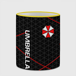 Кружка 3D UMBRELLA CORP, цвет: 3D-желтый кант — фото 2