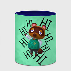 Кружка 3D Халлоу, цвет: 3D-белый + синий — фото 2