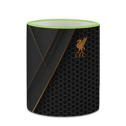 Кружка 3D Liverpool FC, цвет: 3D-светло-зеленый кант — фото 2