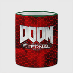 Кружка 3D DOOM: ETERNAL, цвет: 3D-зеленый кант — фото 2