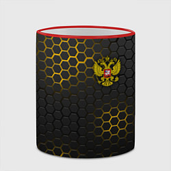 Кружка 3D РОССИЯ, цвет: 3D-красный кант — фото 2