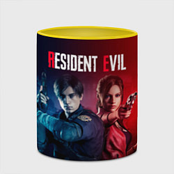 Кружка 3D Resident Evil 2, цвет: 3D-белый + желтый — фото 2