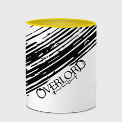 Кружка 3D Overlord, цвет: 3D-белый + желтый — фото 2