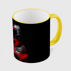 Кружка 3D TOKYO GHOUL, цвет: 3D-желтый кант