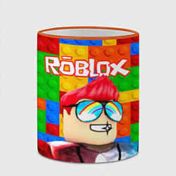 Кружка 3D ROBLOX 3, цвет: 3D-оранжевый кант — фото 2