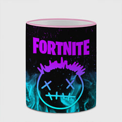 Кружка 3D FORTNITE X TRAVIS SCOTT, цвет: 3D-розовый кант — фото 2