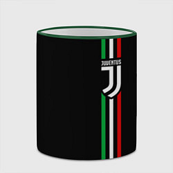 Кружка 3D JUVENTUS, цвет: 3D-зеленый кант — фото 2