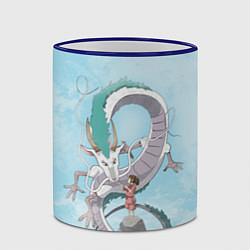 Кружка 3D Унесённые призраками, цвет: 3D-синий кант — фото 2