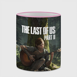 Кружка 3D The Last of Us part 2, цвет: 3D-розовый кант — фото 2