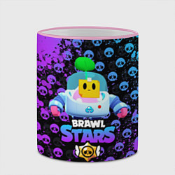 Кружка 3D Brawl Stars SPROUT, цвет: 3D-розовый кант — фото 2