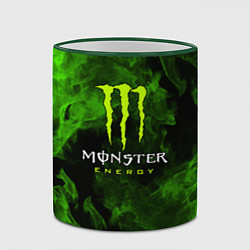 Кружка 3D MONSTER ENERGY, цвет: 3D-зеленый кант — фото 2