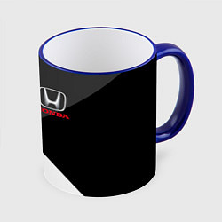 Кружка 3D HONDA, цвет: 3D-синий кант