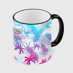 Кружка 3D GTA VICE CITY, цвет: 3D-черный кант