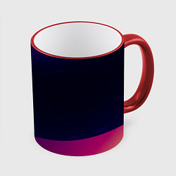 Кружка 3D ABSTRACT, цвет: 3D-красный кант