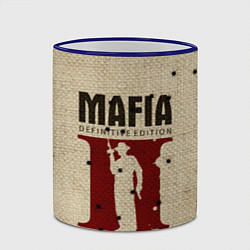 Кружка 3D Mafia 2, цвет: 3D-синий кант — фото 2