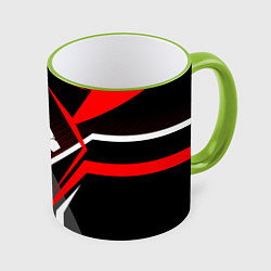 Кружка 3D APEX, цвет: 3D-светло-зеленый кант