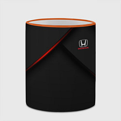 Кружка 3D HONDA Z, цвет: 3D-оранжевый кант — фото 2