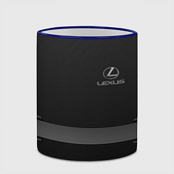 Кружка 3D LEXUS, цвет: 3D-синий кант — фото 2
