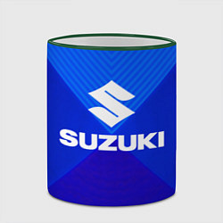 Кружка 3D SUZUKI, цвет: 3D-зеленый кант — фото 2