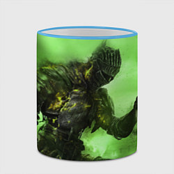 Кружка 3D DARK SOULS, цвет: 3D-небесно-голубой кант — фото 2
