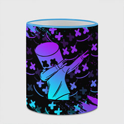 Кружка 3D FORTNITE x MARSHMELLO, цвет: 3D-небесно-голубой кант — фото 2