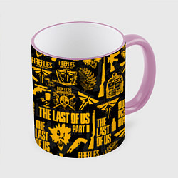 Кружка 3D THE LAST OF US 2, цвет: 3D-розовый кант