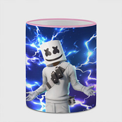 Кружка 3D FORTNITE x MARSHMELLO, цвет: 3D-розовый кант — фото 2