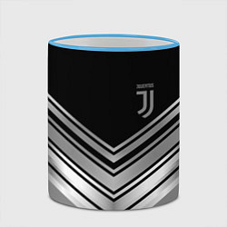 Кружка 3D JUVENTUS, цвет: 3D-небесно-голубой кант — фото 2