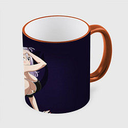 Кружка 3D FAIRY TAIL ХВОСТ ФЕИ, цвет: 3D-оранжевый кант