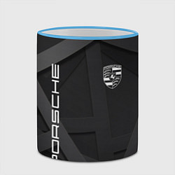 Кружка 3D PORSCHE, цвет: 3D-небесно-голубой кант — фото 2