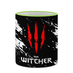 Кружка 3D The Witcher, цвет: 3D-светло-зеленый кант — фото 2