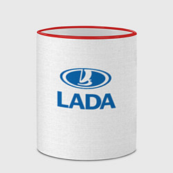 Кружка 3D Lada, цвет: 3D-красный кант — фото 2