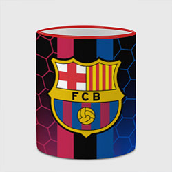 Кружка 3D BARSELONA, цвет: 3D-красный кант — фото 2