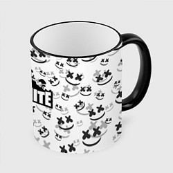 Кружка 3D FORTNITE MARSHMELLO, цвет: 3D-черный кант