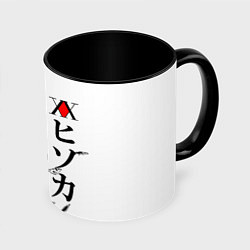 Кружка 3D Hunter x Hunter, Hisoka, цвет: 3D-белый + черный
