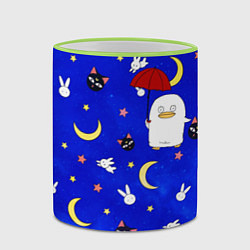 Кружка 3D GINTAMA, цвет: 3D-светло-зеленый кант — фото 2