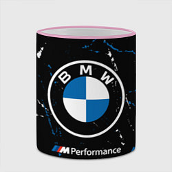 Кружка 3D BMW БМВ, цвет: 3D-розовый кант — фото 2