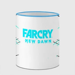 Кружка 3D Far Cry, цвет: 3D-небесно-голубой кант — фото 2