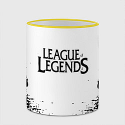 Кружка 3D League of legends, цвет: 3D-желтый кант — фото 2