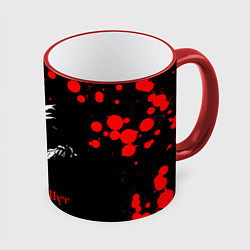 Кружка 3D КОРОЛЬ И ШУТ, цвет: 3D-красный кант