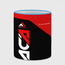 Кружка 3D Iam Fighter Z, цвет: 3D-небесно-голубой кант — фото 2